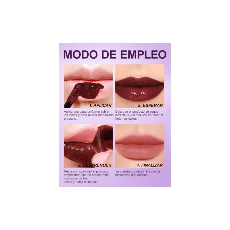 Erinde Delineador de Labios Peel Off 456 Tinte Labial de