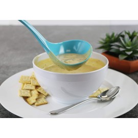 Calypso Basics by Reston Lloyd Melamine Utensil Set, 4-Piece, Turquoise (81702)