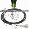 1.5m 60in Soda Club External Hose Adapter to CO2 Tank