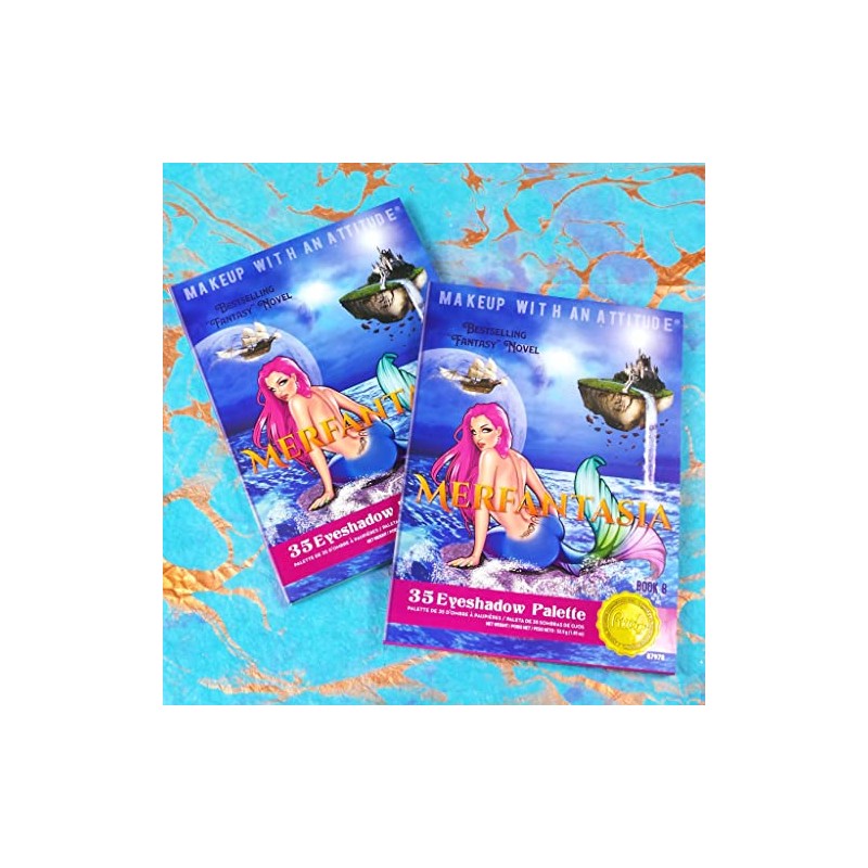 RUDE Rude merfantasia 35 eyeshadow palette - book 8