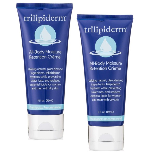 Trilipiderm All-Body Moisture Retention CrÃ¨me â 2-PACK â Plant-Based All-Day