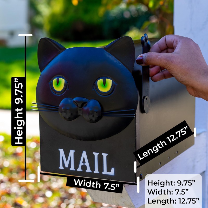 Made Easy Kit Metal Mailbox Animal Design - Fast Straight