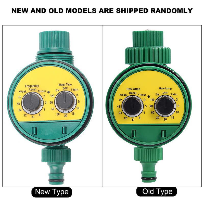 Multi Function Two Dial Automatic Electronic Watering Timer Garden Irrigation