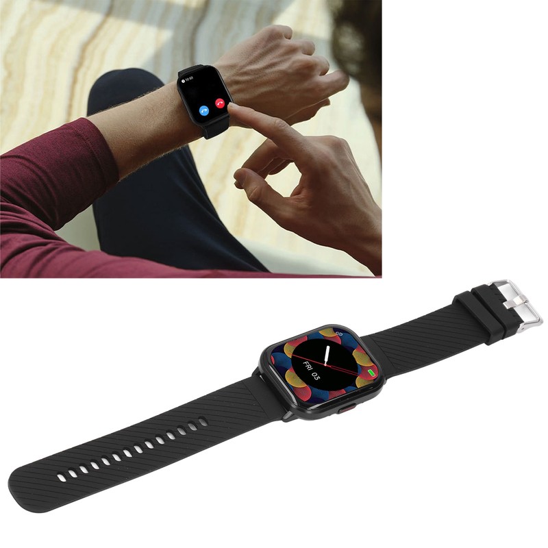 Health Monitor Watch 2.01inch Screen Sports Mode Analysing Sleep IP68