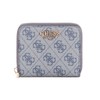 GUESS Katya SLG Small Zip Around Wallet Slate Logo