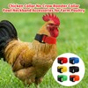 14 Pcs No Crow Rooster Collar to Stop Crowing, Soft