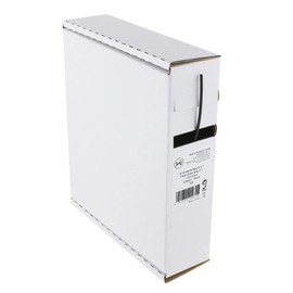 Heat Shrink Tubing Black 3:1 1.5 - 0.5 mm 10 m Dispenser Box