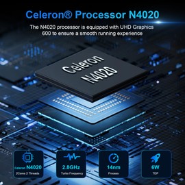 11.6" Laptop Touchscreen 360° Foldable Laptop PC 6GB RAM 128GB SSD FHD Display Laptop Computer Celeron N4020 With 256GB SD Card Dual Band WiFi Bluetooth 4.2 USB 3.0*1 HDMI*1 For Office Study Silver