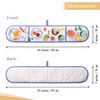 Maison d' Hermine Double Oven Mitts 100% Cotton 7"x35" Double