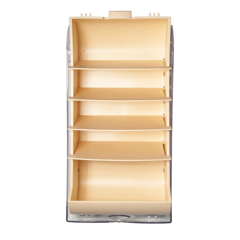 Exacompta Bunnybox 5346123D Flashcard File Coral DIN A7 Landscape Including