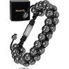 MagnetRX® Hematite Magnetic Bracelet – Magnetic Hematite Bracelets with Beads