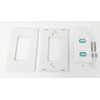 RiteAV - 2 Port LC Fiber 10GB Duplex Wall Plate