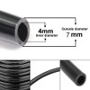 Paor 10 Meters Black Micro Irrigation Tube I.D 4mm/O.D 6mm