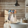 DELORIGIN Wolf Key Holder Wall Mounted Wooden Keys Racks Storage