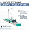 StoreYourBoard Ladder Storage Ceiling Pulley System, Garage Mount Hoist, Heavy