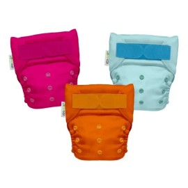 Pañales Ecológicos De Tela Ecopipo G4 (3 Pack Lisos)                                                                                                  
