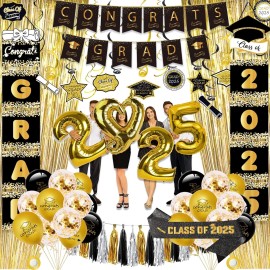 KINNJAS Graduation Decorations 2025, Graduation Party Decorations Pack, Graduation Party