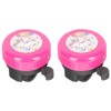 Kisangel 2pcs Bicycle Bell for Kids - Unicorn Bike Ring