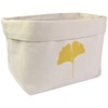Large 'Yellow Ginkgo Leaf' Canvas Organiser/Storage Bag (OR00031831)