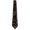 Three Rooker Christmas Ties Mens Festive Holiday Necktie Christmas Tie,