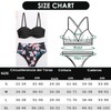 LUANMA Trajes de Baño Mujer，2 Piezas Conjuntos de Bikinis para