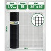 GoldPeak Black Hardware Cloth 1/2 inch 36in. x 50ft. 19