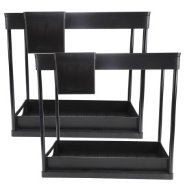 Unbranded 2x Under Sink Organizers And Storage, Pull Out Bathroom Organizer
