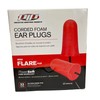 Mega Flare‚Ѣ Plus Earplugs - Oversize-small, Red - (Dispenser Box/100