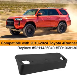 License Plate Frame Compatible with 4Runner 2010-2024 Front Bumper License Plate Bracket Holder Replace 5211435040 TO1068130