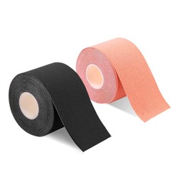 2 Rolls Taping Tape Kinesiology Tape Muscles Joint Support Stretchable Sweatproof Performance Enhancing 2 inches x 16.4 ft (5 cm x 5 m)