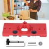 Hinge Hole Saw Jig ABS Concealed Hinge Drilling Guide Locator