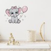 Elephant Wall Art Nursery - Animal Wall Stickers Lovely Elephant