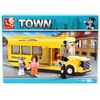 Sluban School Bus "Town" Building Kit (219-Piece), Medium