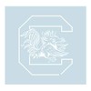 Craftique South Carolina Decal (WHT C Gamecock Decal (3''4''6''12''), 4
