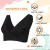 Lamaze Maternity Women's Cotton Spandex and Nursing Soft Sleep Bra,