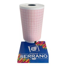 Impresos Serrano 3 Rollos Papel Para Electrocardiograma 80mm X 30m