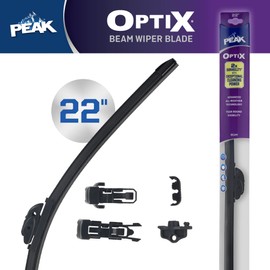 PEAK Optix Beam Wiper Blade, All-Weather Windshield Wiper Blade, Auto Replacement Part, 22", Pack of 1