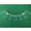 Blackjack Table Top Felt Layout - 36" x 72" Rectangle