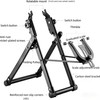Folding Bicycle Truing Stand Fit 16" to 29" 700C Bike