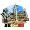 Souvenir Magnet Brussels Belgium Manneken PIS 8.5 x 7 x