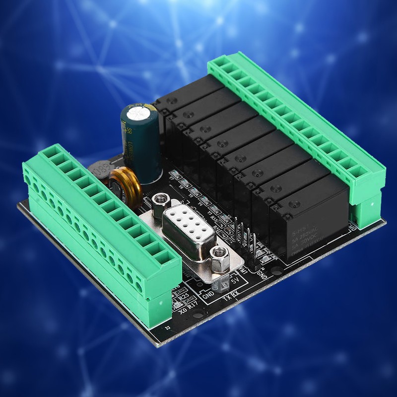 PLC Industrial Control Board Based on FX1n 2N‑6Mr t 10/14/20Mr