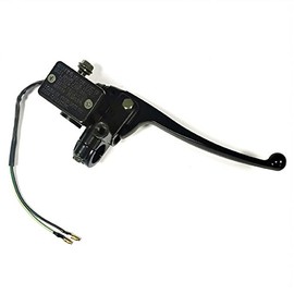 Right Brake Cylinder for Front Disc Brake with M10 for Diameter 22 mm Handlebar for Rex Jinan Qingqi Yiying Longjia LJ50QT JMSTAR MKS Baotian Kreidler Flex Tech Hisun YY50QT GY6 Scooter 50-150 cc cc