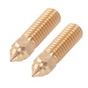 10pcs 3D Printer Extruder Brass Nozzles High Temperature Resistance Wear