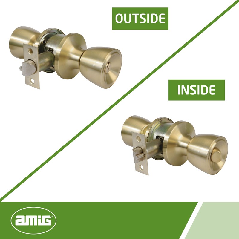 AMIG Brass Knob Matt 60/70 mm