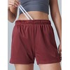 5-Pack Womens Athletic Shorts Mesh Basketball 5" Inseam Ladies Active