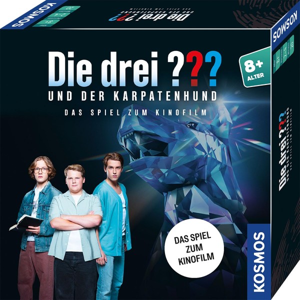 Die drei ??? 684778 Family Game, Multi-Coloured