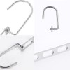 10 PCS Hangers Space Saving Metal Closet Organizers Saver Clothes