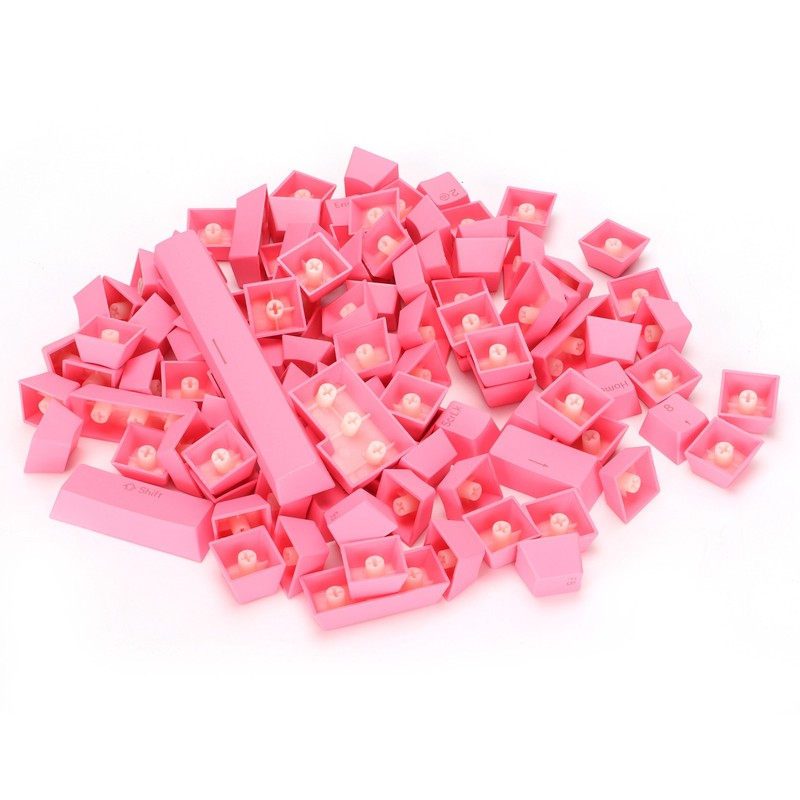 PBT Keycaps Ergonomic Design Oil Resistant Colorful 108 Key Video