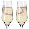 RITZENHOFF 3711001 Champagne Glass 250 ml - Kristallwind Series Set