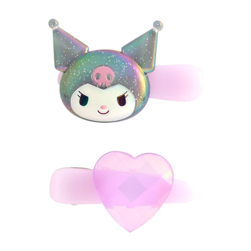 Sanrio 176915 Mini Hair Clips, Set of 2, Chromi, Hair